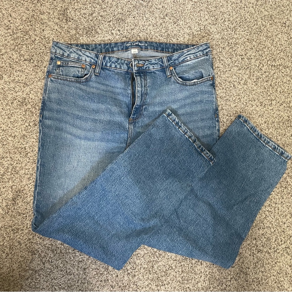 Old Navy OG Straight Leg Jeans - Picture 2 of 8